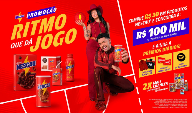 Promoção NESCAU® Ritmo que Dá Jogo