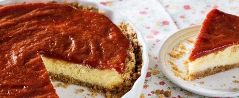 CHEESECAKE RÁPIDA DE MICROONDAS