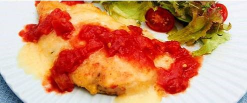 FRANGO À PARMEGIANA