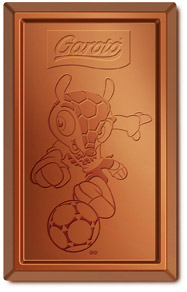 O chocolate da Copa do Mundo da FIFA  Brasil 2014™