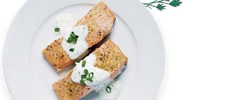 SALMÃO DE MICROONDAS AO LIMONE