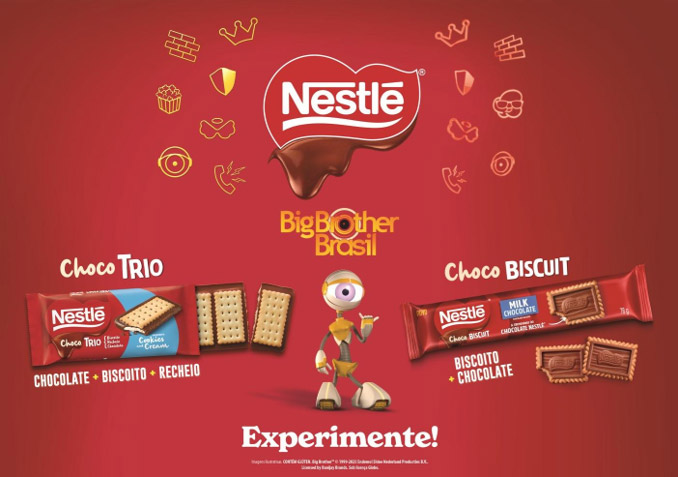 BBB25 e chocolates Nestlé