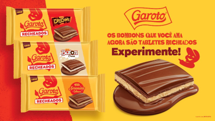 Chocolate Garoto® Recheados