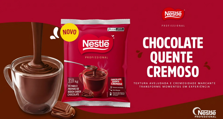 Nestlé Professional® lança Chocolate Quente Cremoso