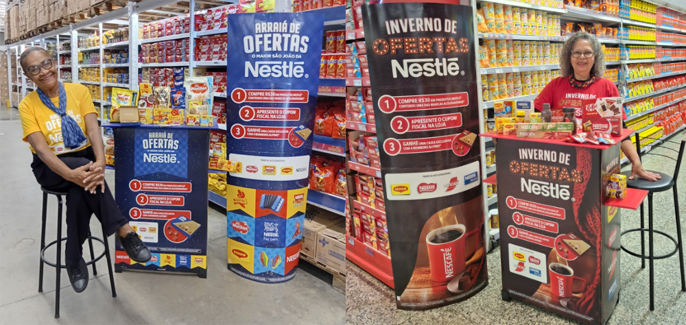Contratação 60+ para campanhas nos pontos de vendas