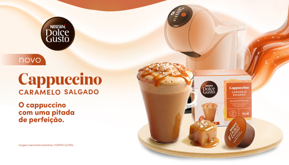 Nescafé® Dolce Gusto® Cappuccino Caramelo Salgado