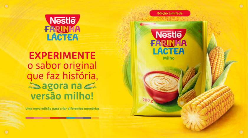 Farinha Láctea Nestlé® Milho