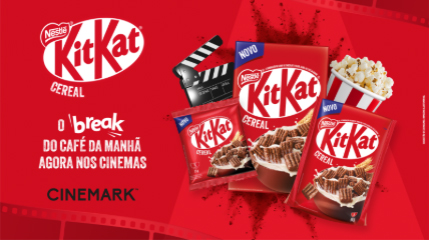 KITKAT Cereal no Cinemark