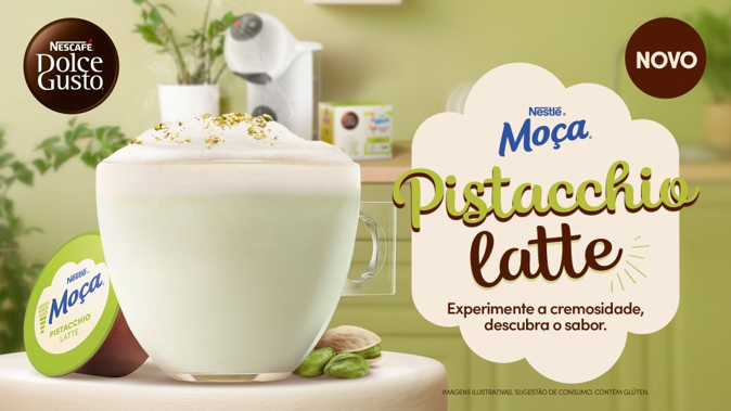 Moça® Pistachio Latte,