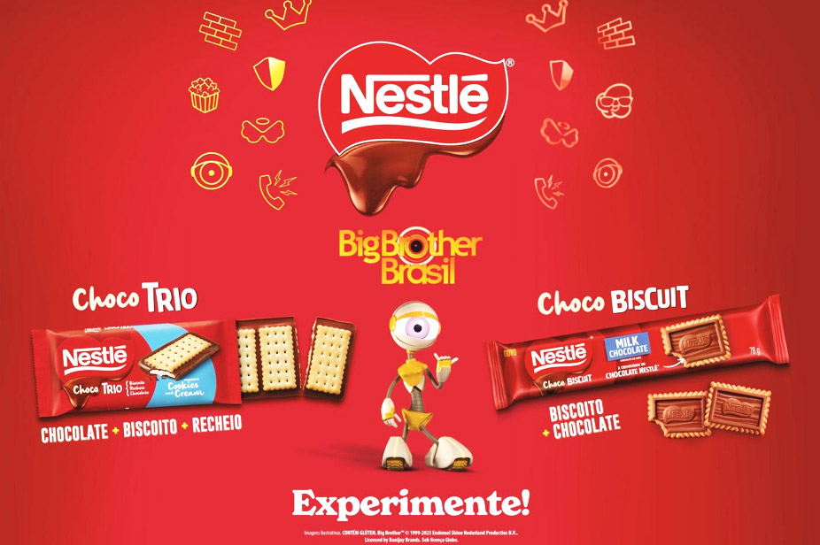 Nestlé comemora sua maior participação no Big Brother Brasil
