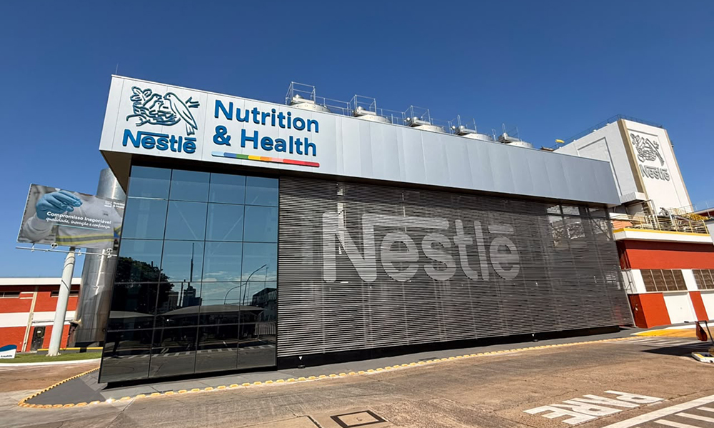 Fábrica da Nestlé em Araçatuba