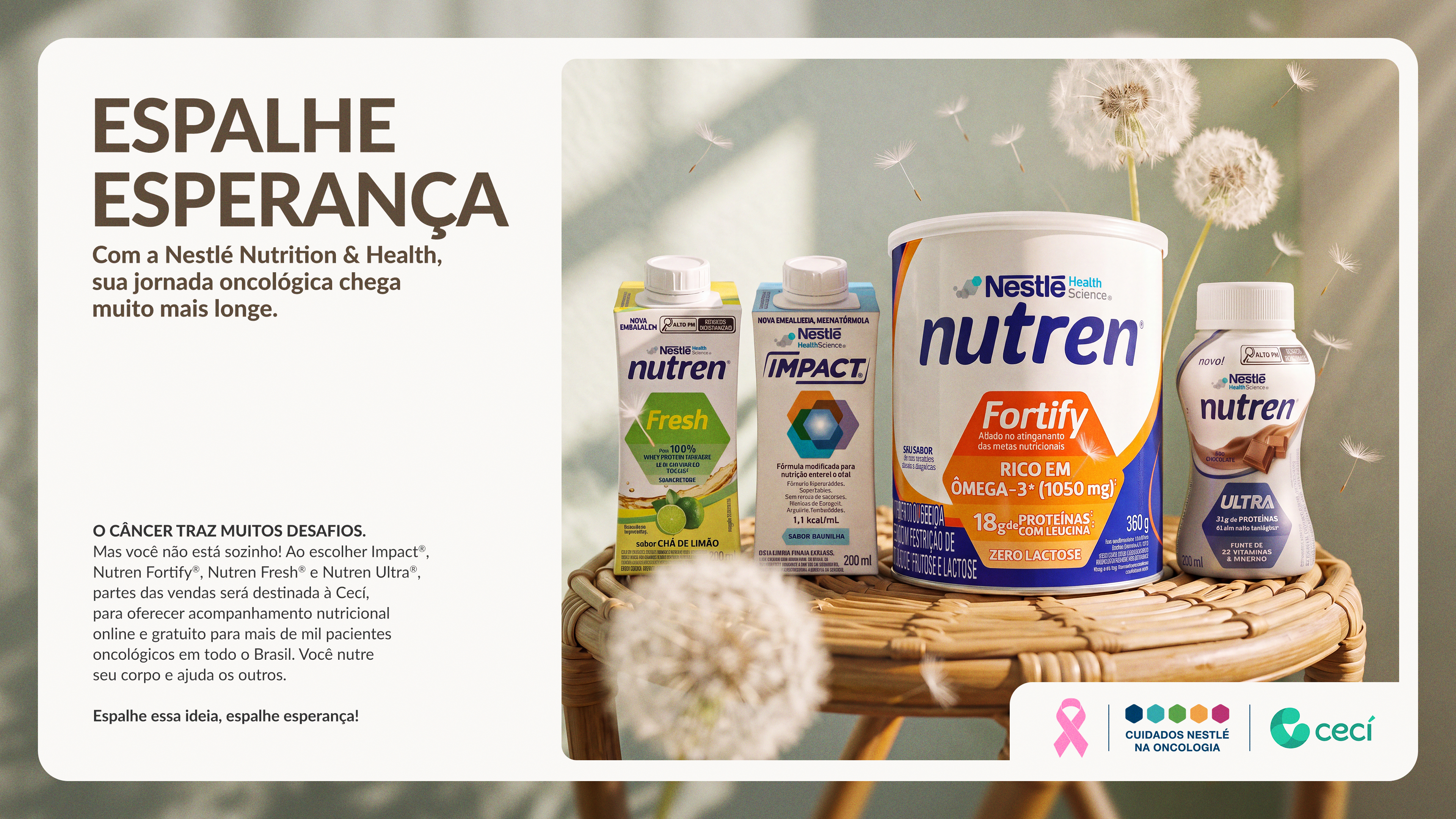 NUTREN® espalhe esperança
