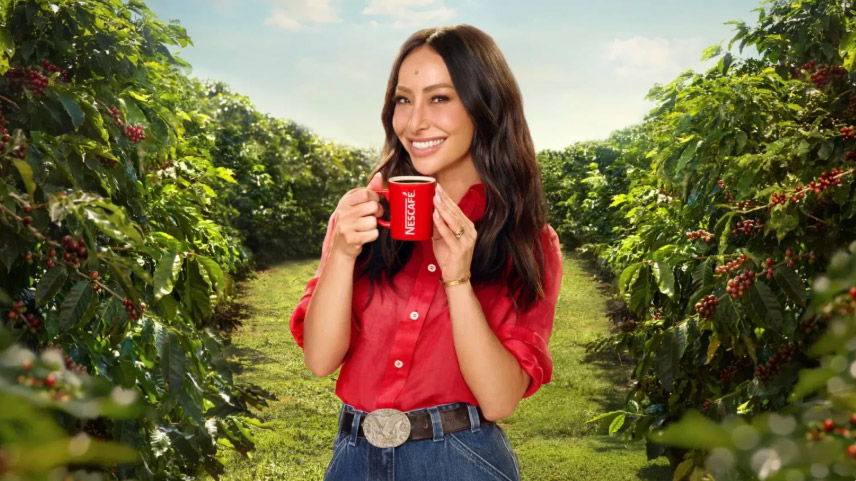 Sabrina Sato e Nescafé