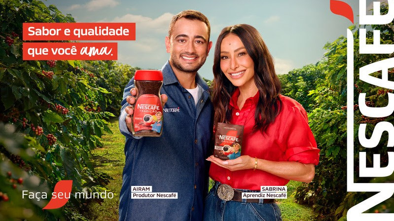Sabrina Sato e Nescafé
