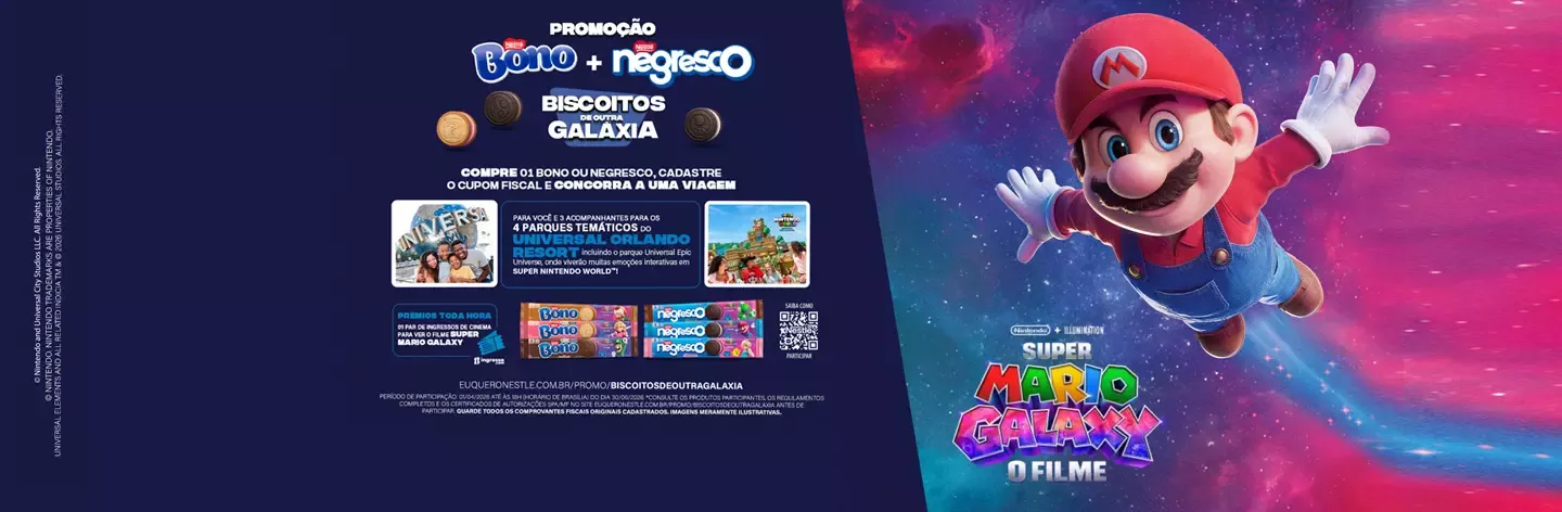 Promoção Biscoitos de Outra Galáxia
