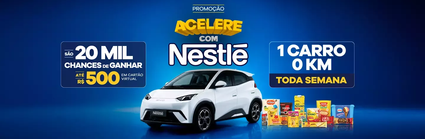 Promoção Acelere com Nestlé