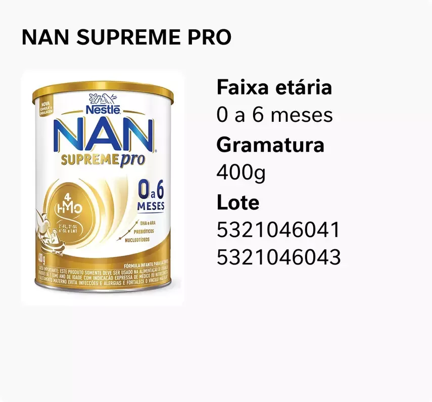 NAN Supreme Pro 400g