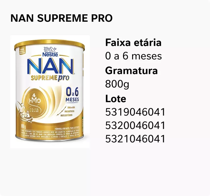 NAN Supreme Pro 800g