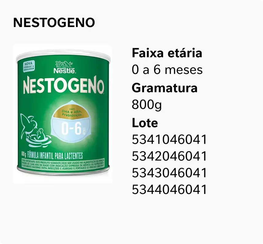 NESTOGENO 0 A 6 MESES 800G