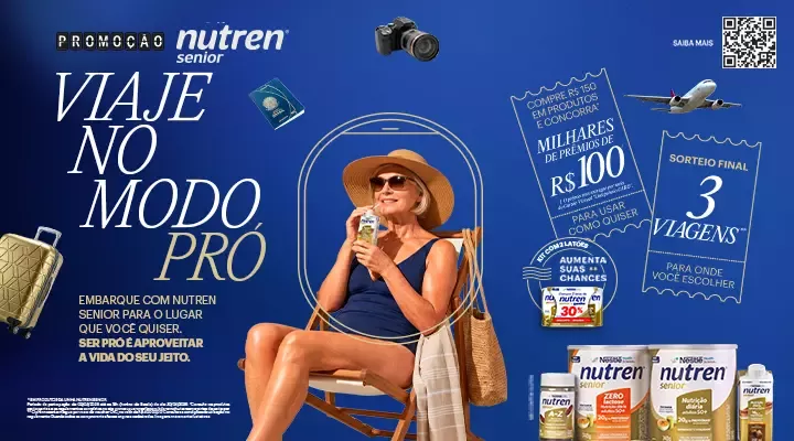 Promoção Nutren Senior Viaje no Modo Pró 