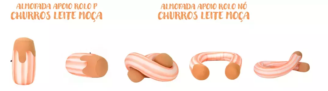 Almofada churros