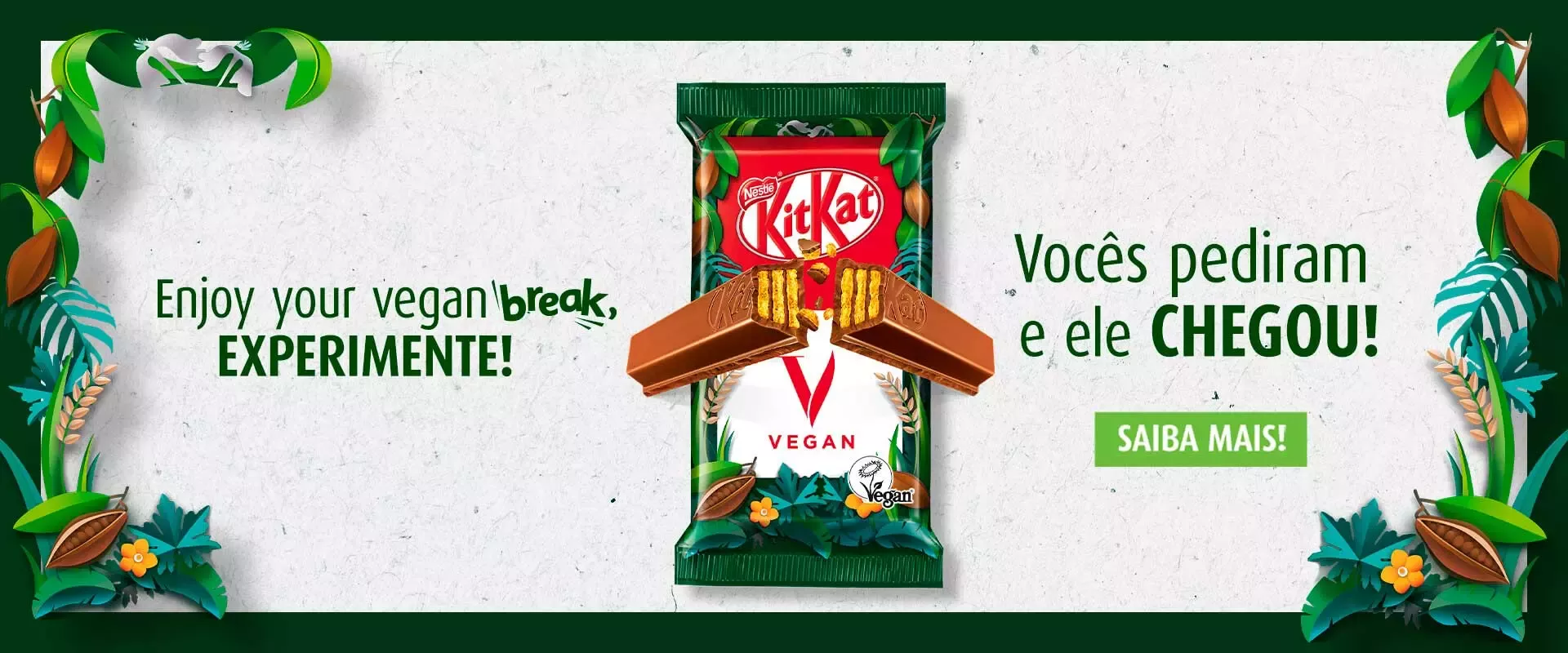 Banner KitKat Vegan