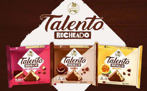 Garoto® relança Talento Recheado