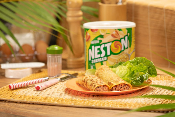 Wrap feito com Neston